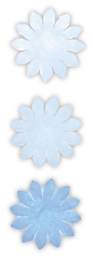 Ozdoba materiałowa Craft-Fun Series kwiatki Titanum (22YX0825-16B)