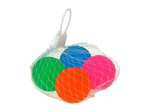 Piłka kauczukowa zestaw 4 szt., 4,5cm Adar (577053)