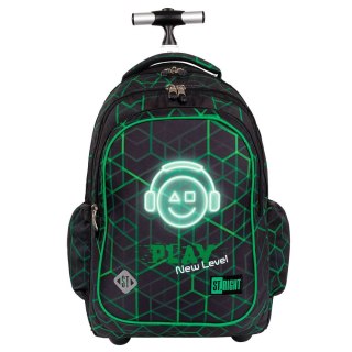 Plecak Stright PLAY NEW LEWEL 5903235673498 4-KOMORY na kółkach St.Right (TB-01)