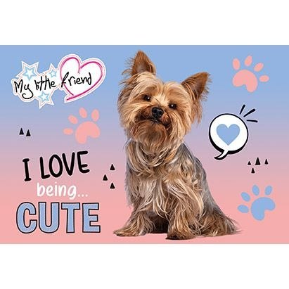 Podkład na biurko My Little Friend mix karton pokryty folią Unipap