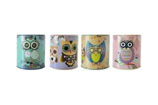 Skarbonka sowa metal Beniamin