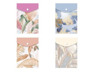 Teczka plastikowa na zatrzask na zatrzask A6 mix (5371251)