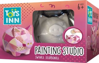 Zestaw kreatywny dla dzieci Painting studio skarbonka Świnka Stnux (STN8820)