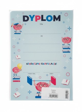 Dyplom Mózg A4 Henry (5908451980016)