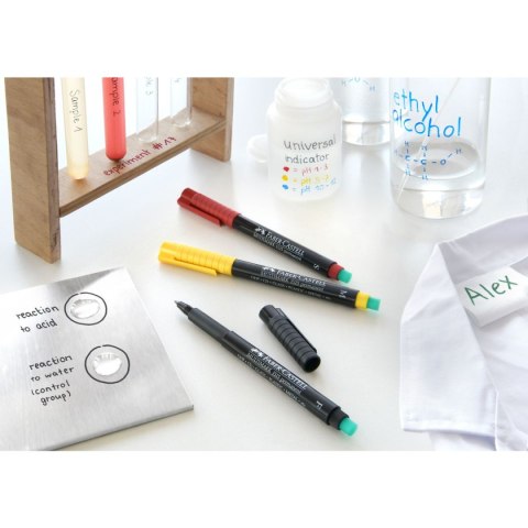 Foliopis Multimark wkład czarny 0,6mm Faber Castell (FC151399)