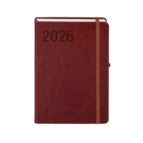 Kalendarz książkowy (terminarz) 2026 FORMALIZM DNS A5 Antra (BRĄZOWY)