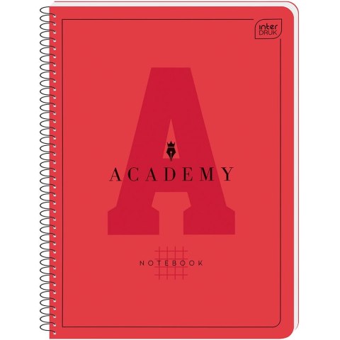Kołozeszyt (kołonotatnik) Hybrid Academy 90g A5+ 80k. 90g krata Interdruk