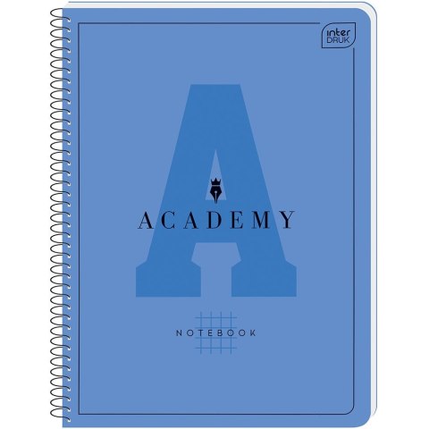 Kołozeszyt (kołonotatnik) Hybrid Academy 90g A5+ 80k. 90g krata Interdruk