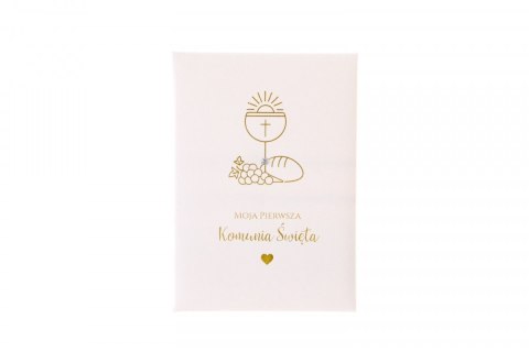 Książeczka pamiątkowa z komunii Kukartka (PMB PR-0001)