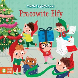 Książka dla dzieci Zimowe rymowanki. Pracowite elfy Aksjomat