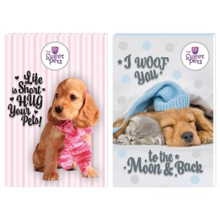 Notes (notatnik) The Sweet Pets A7 30k. krata Beniamin