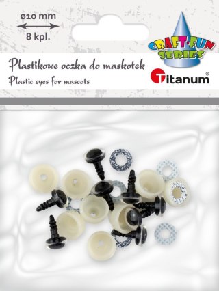 Oczka Craft-Fun Series do maskotek Titanum (25BR005)
