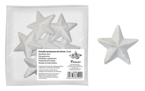Ozdoba styropianowa Craft-Fun Series gwiazdka Titanum (282948)