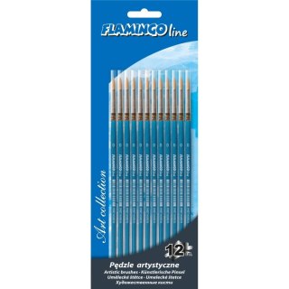 Pędzel nr 0 Flamingo Line