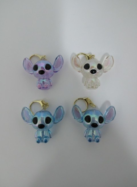 Brelok stworek kryształowy pakowany po 1 szt.