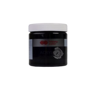 Farba akrylowa kolor: CZARNY 500ml Happy Color (HA 7370 0500-9)