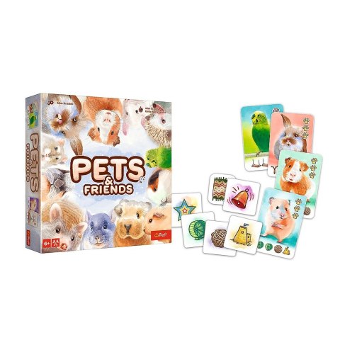 Gra pamięciowa Pets & Friends Trefl (02443)