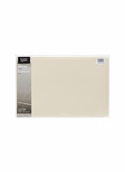Koperta nature C4 beżowa Galeria Papieru (280004) 10 sztuk