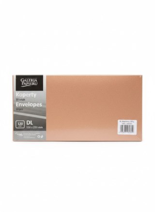 Koperta wood DL różowa Galeria Papieru (282128) 10 sztuk