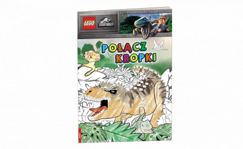 Książka dla dzieci Lego® Jurassic World Połącz kropki Ameet (SPCS 6201)