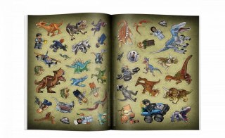 Książka dla dzieci Lego® Jurassic World Połącz kropki Ameet (SPCS 6201)