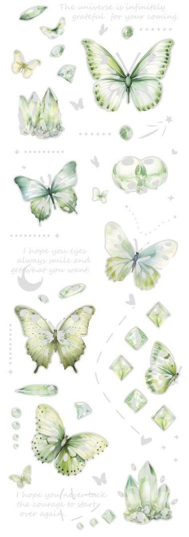 Naklejka (nalepka) Craft-Fun Series Naklejki foliowe 6 plansz Titanum (25YZ012)