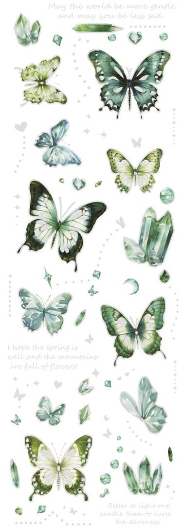 Naklejka (nalepka) Craft-Fun Series Naklejki foliowe 6 plansz Titanum (25YZ012)