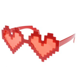 Okulary pixelowe serca Arpex (WA3940)