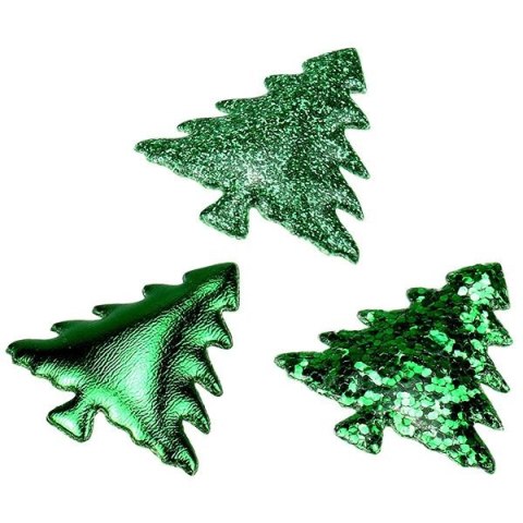 Ozdoba materiałowa Craft-Fun Series Zielone choinki Titanum (BJ25042705)