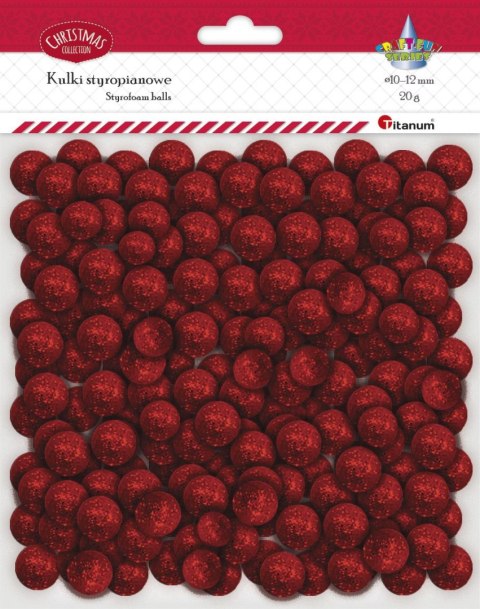 Ozdoba styropianowa Craft-Fun Series kulki Titanum (20WS0320-2)