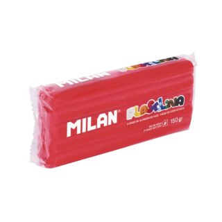 Plastelina 1 kol. czerwona 150g Milan (91441530B)