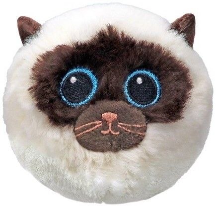 Pluszak Beanie Bouncers Piłka Kotek Syjamski Sammy [mm:] 90 Ty (TY83010)