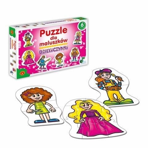 Puzzle dla maluszków - dziewczynki mix el. Alexander (5906018005400)