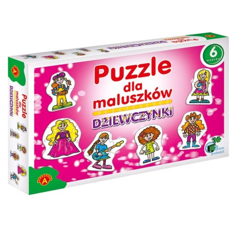 Puzzle dla maluszków - dziewczynki mix el. Alexander (5906018005400)