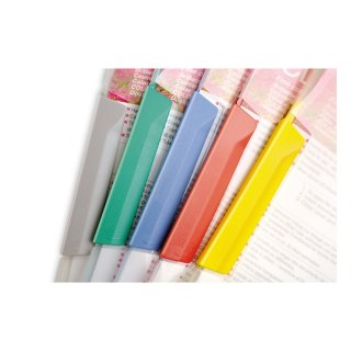 Skoroszyt z klipem A4 różowy polipropylen PP Pentel (DCB14-P)