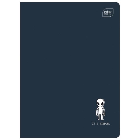 Zeszyt 70 SIMPLE A5 16k. 70g krata Interdruk