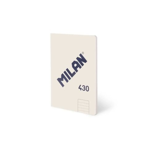 Zeszyt beżowy A5 48k. 95g linia Milan (57252G48BG)