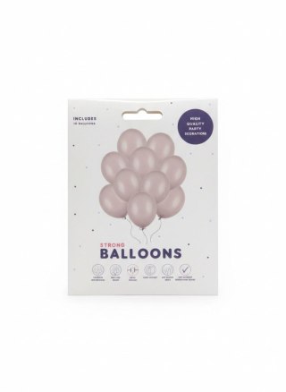 Balon gumowy Party Deco BALONY STRONG pastelowy 10 szt 270mm Partydeco (SB12P-022-10)
