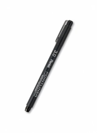Cienkopis POINTLINER CZARNY 3MM wkład czarny 3,0mm 1kol. Pentel (s20p-c30a)