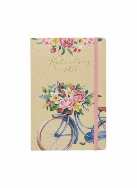 Kalendarz książkowy (terminarz) 2026 KRAFT TNS Antra (ROWER)