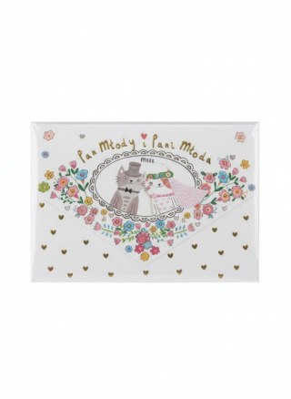 Kartka składana A5 Ślub koty A5 Henry (5905701488247)