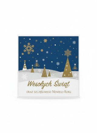 Kartka składana Gwiazdka Świecka kw Pol-mak (LKF)