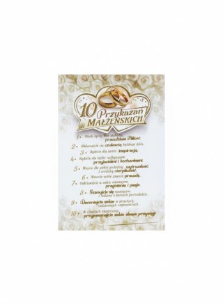 Kartka składana Ślub B6+ B6 Ab Card (5905937481692)