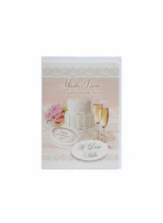 Kartka składana Ślub B6 Top Graphic