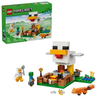 Klocki konstrukcyjne Minecraft Farma kurczaków Lego (21585)