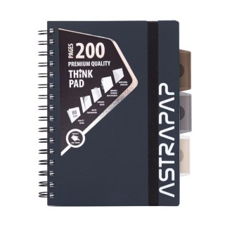 Kołozeszyt (kołonotatnik) PP A5 200k. 80g Astrapap (107023009)
