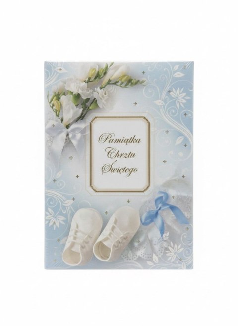Książeczka pamiątkowa z chrztu pamiatka chrzest 54-9 Pan Dragon (5907736315406)