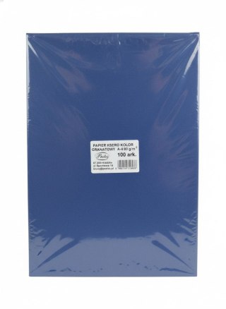 Papier kolorowy A4 granatowy 100k. 80g Protos