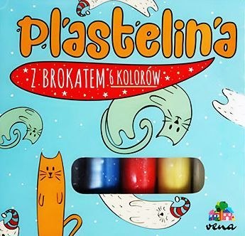 Plastelina 6 kol. mix Vena
