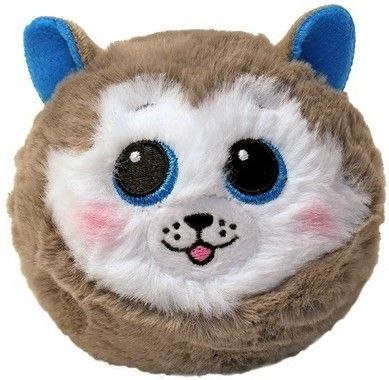 Pluszak Beanie Bouncers piłka Piesek Husky Slush [mm:] 90 Ty (TY83063)